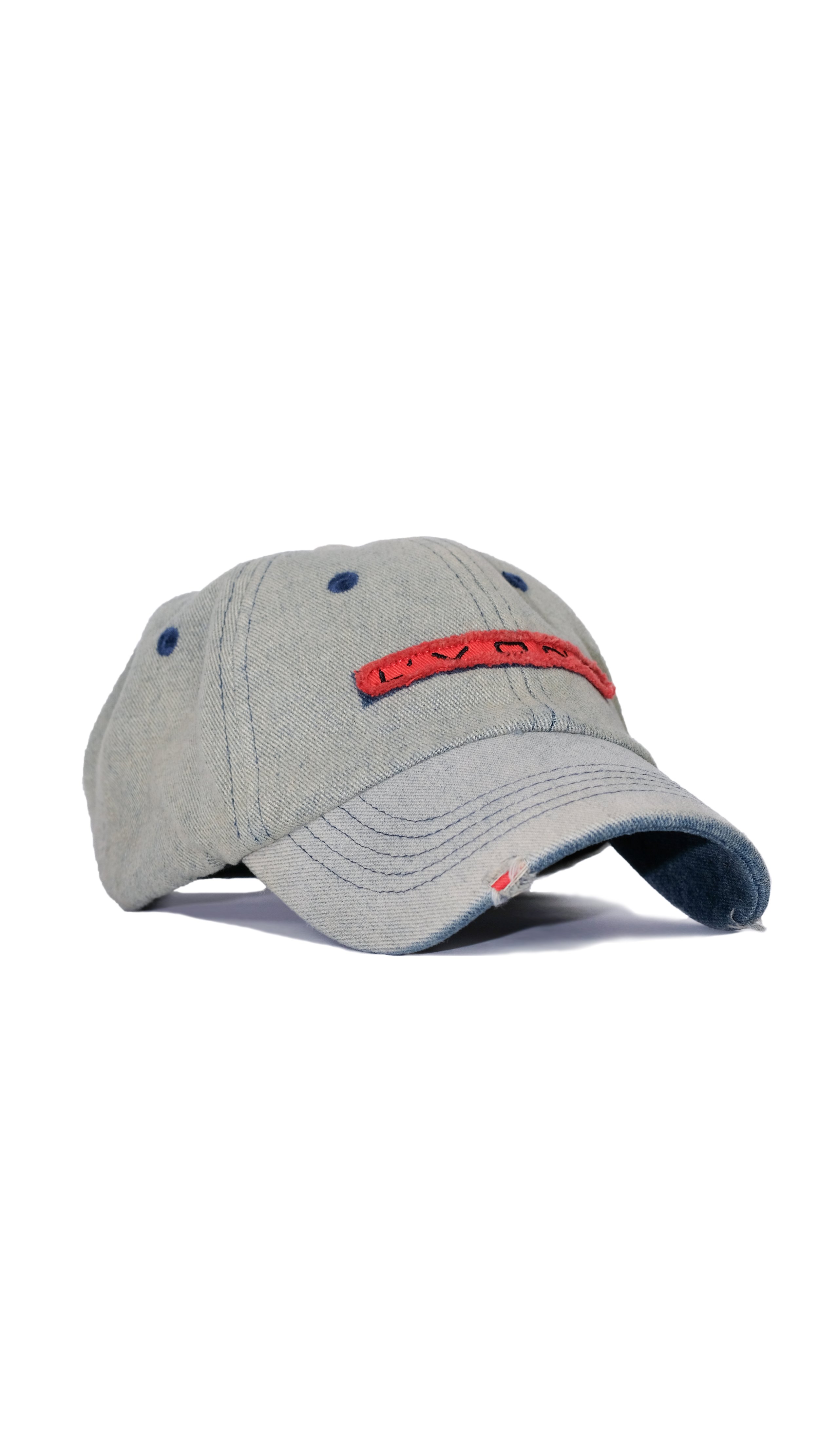 Acid denim cap — L'VONT